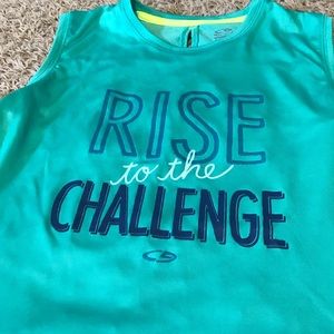 Champion “Rise to the challenge” athletic Top